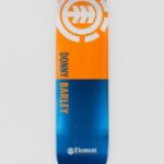 Element "element squared 30 barley 8.125"" skateboard deck orange"