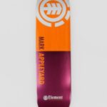 Element "element squared 30 appleyard 8.25"" skateboard deck jaune"