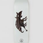Element "element sascha demon 8.875"" skateboard deck blanc"