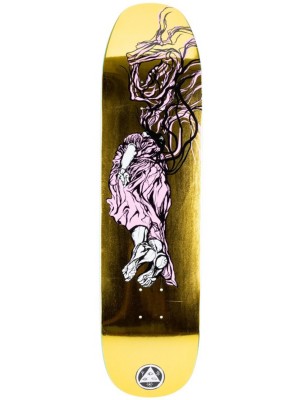 Welcome "welcome transcend on son of moontrimmer 8.25"" skateboard deck jaune"