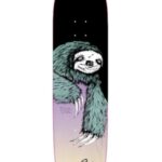 Welcome "welcome sloth on son of planchette 8.38"" skateboard deck noir"