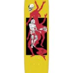 Welcome "welcome magician on big bunyip 8.5"" skateboard deck jaune"