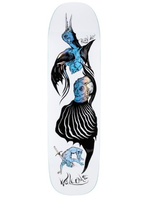 Welcome "welcome lay isobel on stonecipher 8.6"" skateboard deck blanc"