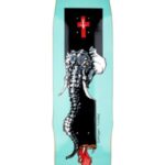 Welcome "welcome vargas tusk on effigy 8.8"" skateboard deck bleu"