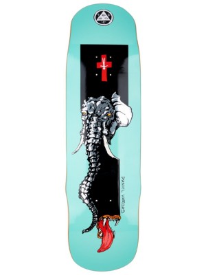 Welcome "welcome vargas tusk on effigy 8.8"" skateboard deck bleu"