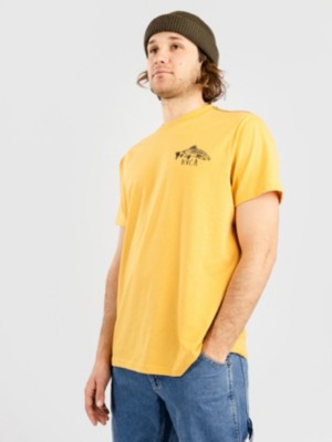 Rvca "rvca downstream t-shirt jaune"