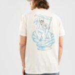 Rvca "rvca luke p x kristen lw t-shirt blanc"