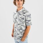 Rvca "rvca horton fish camo shirt à motifs"