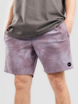 Rvca "rvca manic elastic shorts à motifs"