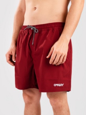 Oakley "oakley seersucker 16"" boardshorts rouge"