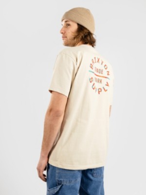 Brixton "brixton oath v t-shirt blanc"