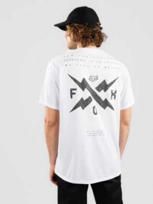 Fox "fox calibrated tech t-shirt blanc"