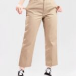Dickies "dickies 874 cropped rec pants marron"