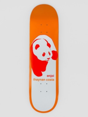 Enjoi "enjoi thaynan classic panda r7 8.25"" skateboard deck orange"