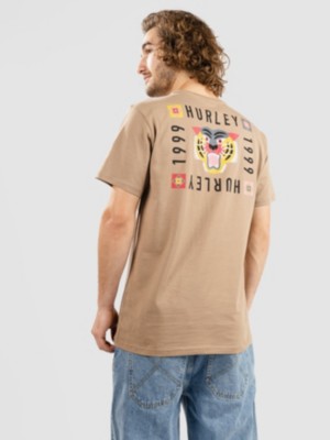 Hurley "hurley bengal t-shirt marron"