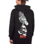 Welcome "welcome bird brain hoodie noir"