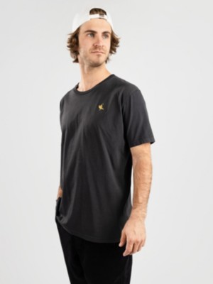 Cleptomanicx "cleptomanicx gullrider wash t-shirt bleu"