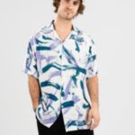 Cleptomanicx "cleptomanicx brushed shirt à motifs"