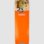 Enjoi "enjoi high waters r7 judkins 8.5"" skateboard deck orange"