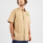 Huf "huf skunky shirt marron"