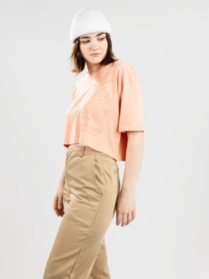 Huf "huf growth ss crop t-shirt rose"