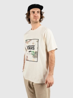Vans "vans classic print box t-shirt blanc"