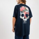 Vans "vans strange blossoms t-shirt bleu"