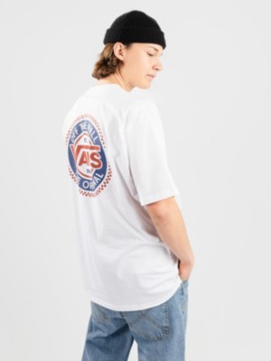 Vans "vans original checkerboard co t-shirt blanc"