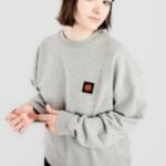 Santa cruz "santa cruz classic label crew sweater gris"
