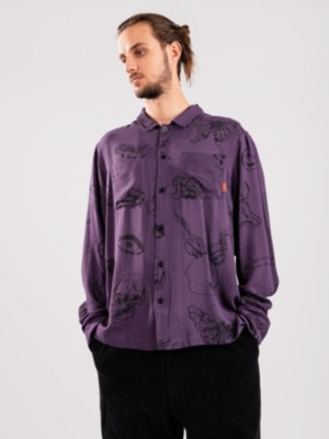 Welcome "welcome ephemera 2 rayon shirt violet"