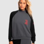 Quiksilver "quiksilver x stranger things upside down sweater noir"