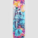 Primitive "primitive chlorophyll 7.75"" skateboard deck à motifs"