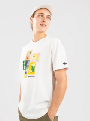 Adidas skateboarding "adidas skateboarding g shmoo t-shirt blanc"