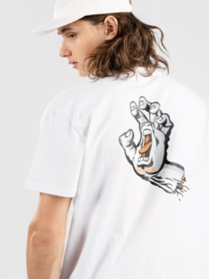 Santa cruz "santa cruz bt hope hand t-shirt blanc"