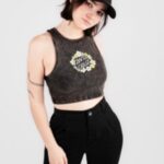 Santa cruz "santa cruz bt ditsy dot tank top tiedye"