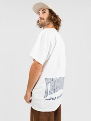 Huf "huf x thrasher high point t-shirt blanc"