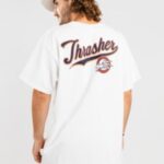 Huf "huf x thrasher portola t-shirt blanc"