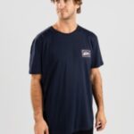 Quiksilver "quiksilver echoes in time t-shirt bleu"
