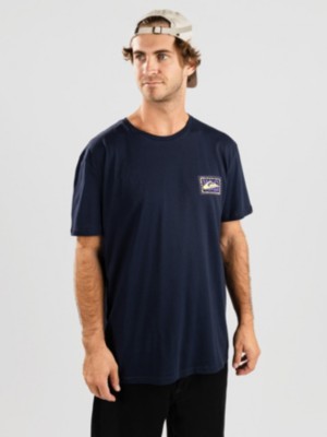 Quiksilver "quiksilver echoes in time t-shirt bleu"