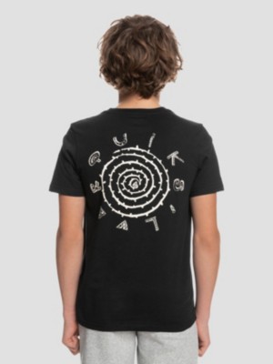 Quiksilver "quiksilver spiralling t-shirt noir"