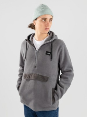 Hurley "hurley anorak sherpa fleece hoodie gris"