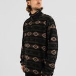 Hurley "hurley mesa windchill 1/4 zip sweater noir"