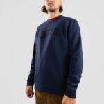Hurley "hurley applique crew sweater bleu"