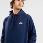 Nike "nike sportswear club fleece hoodie bleu"