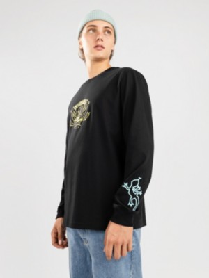 Converse "converse desert graphic long sleeve t-shirt noir"