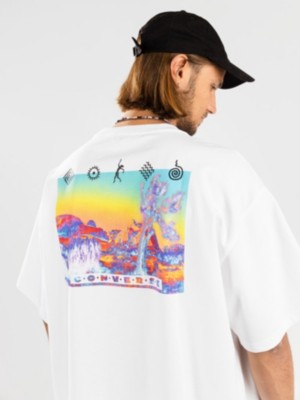 Converse "converse inverted desert graphic t-shirt blanc"
