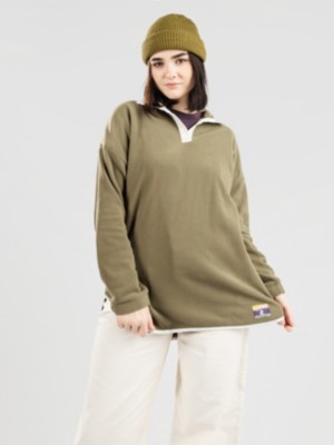 Roxy "roxy evening shadows fleece sweater marron"