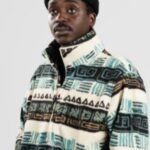 Billabong "billabong boundary mock neck fleece hoodie blanc"