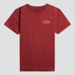 Billabong "billabong arch fill t-shirt rouge"