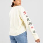 Rvca "rvca oblow patch long sleeve t-shirt blanc"